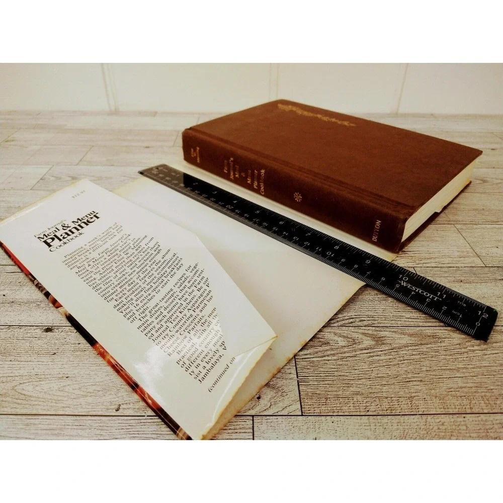 Farm Journal's Meal and Menu Planner Cookbook‎ 1980 Elise Manning Vintage HCDJ